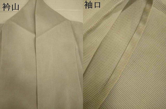平和屋着物＊夏物　訪問着　絽　蔦の葉文　暈し染め　洗える着物　AABJ2501jd