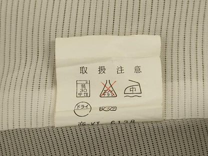 平和屋着物＊夏物　訪問着　絽　蔦の葉文　暈し染め　洗える着物　AABJ2501jd