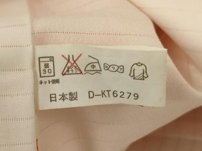 平和屋着物＊夏物　訪問着　絽　草花文　暈し染め　洗える着物　AABJ2504jd