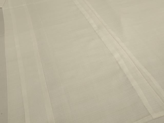 平和屋着物＊夏物　長襦袢　変わり絽　白色　洗える着物　AABJ2514jd