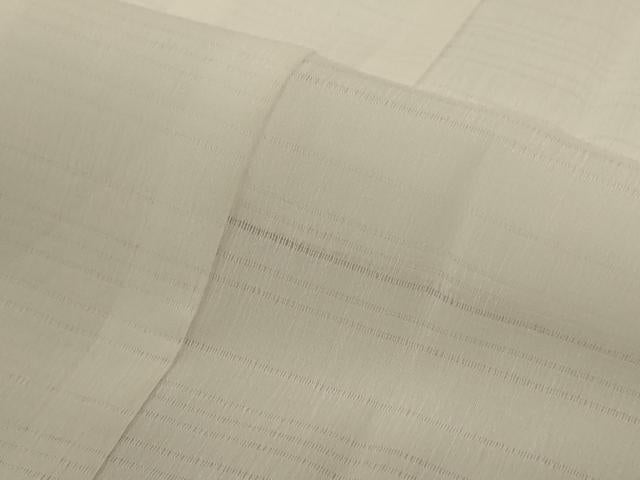 平和屋着物＊夏物　長襦袢　変わり絽　白色　洗える着物　AABJ2514jd