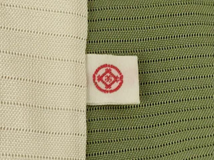 平和屋着物＊夏物　色無地　絽　柳茶色　松坂屋扱い　正絹　逸品　AABJ2542jd