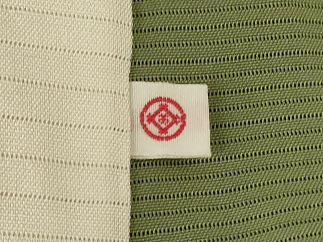 平和屋着物＊夏物　色無地　絽　柳茶色　松坂屋扱い　正絹　逸品　AABJ2542jd