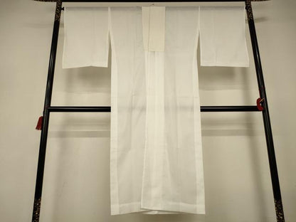 平和屋着物＊夏物　長襦袢　絽　白色　洗える着物　AABJ2556jd
