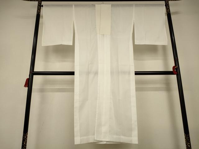 平和屋着物＊夏物　長襦袢　絽　白色　洗える着物　AABJ2556jd