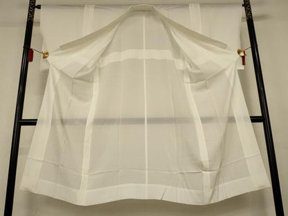 平和屋着物＊夏物　銀座きしや　長襦袢　絽　生成り色　たとう紙付き　正絹　逸品　AABJ2560jd