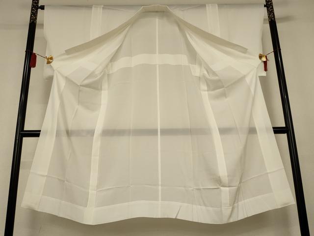 平和屋着物＊夏物　銀座きしや　長襦袢　絽　生成り色　たとう紙付き　正絹　逸品　AABJ2560jd