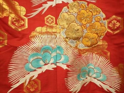 平和屋本店●色打掛　婚礼　和装　花嫁　結婚式　神社挙式　金銀糸　松竹梅雪輪文　逸品　AABJ2668fw