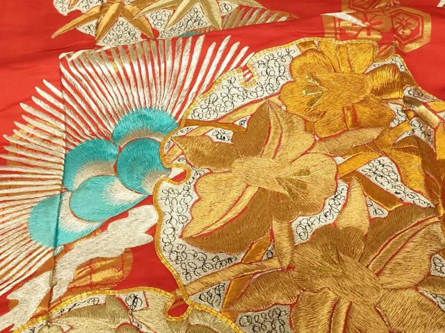平和屋本店●色打掛　婚礼　和装　花嫁　結婚式　神社挙式　金銀糸　松竹梅雪輪文　逸品　AABJ2668fw
