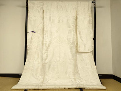 平和屋本店●白打掛　白無垢　和装　婚礼　結婚式　花嫁　神社挙式　松竹梅吉祥文様　AABJ2672fw