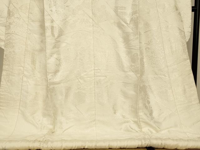 平和屋本店●白打掛　白無垢　和装　婚礼　結婚式　花嫁　神社挙式　松竹梅吉祥文様　AABJ2672fw