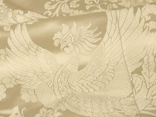 平和屋本店●白打掛　白無垢　和装　婚礼　結婚式　花嫁　神社挙式　唐織　鳳凰正倉院花蝶文　逸品　AABJ2706fw
