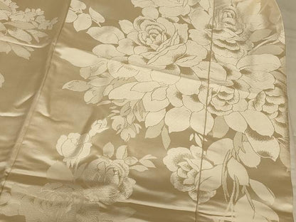 平和屋本店●白打掛　白無垢　和装　婚礼　結婚式　花嫁　神社挙式　唐織　薔薇文　逸品　AABJ2709fw