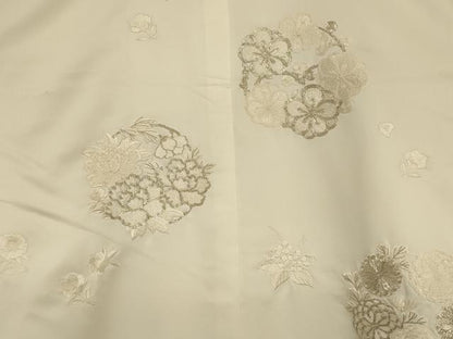 平和屋本店●白打掛　白無垢　和装　婚礼　結婚式　花嫁　神社挙式　駒刺繍　草花丸文　AABJ2711fw
