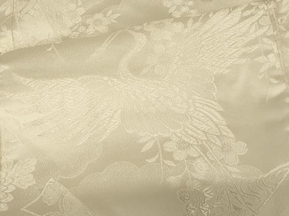 平和屋本店●白打掛　白無垢　和装　婚礼　結婚式　花嫁　神社挙式　唐織　飛鶴枝花束ね熨斗文　逸品　AABJ2729fw