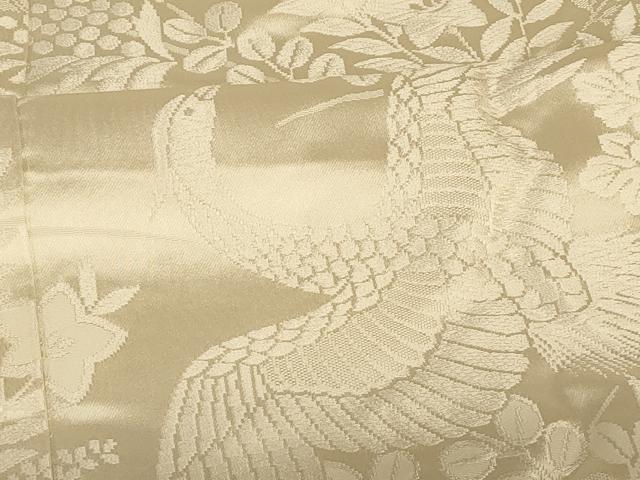 平和屋本店●白打掛　白無垢　和装　婚礼　結婚式　花嫁　神社挙式　唐織　鳳凰草花文　逸品　AABJ2731fw
