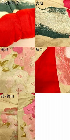 平和屋本店●色打掛　和装　婚礼　結婚式　花嫁　神社挙式　総刺繍　鳳凰枝花文　金銀糸　銀通し地　逸品　AABJ2748fw
