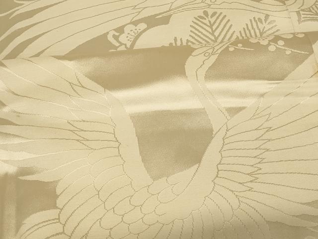 平和屋本店●白打掛　白無垢　和装　婚礼　結婚式　花嫁　神社挙式　飛鶴松梅文　逸品　AABJ2767fw