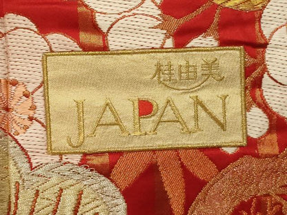 平和屋本店●ブライダルファッションデザイナー・桂由美 色打掛 和装 婚礼 結婚式 花嫁 神社挙式 唐織 松竹梅 金銀糸 逸品 AABJ2775fw