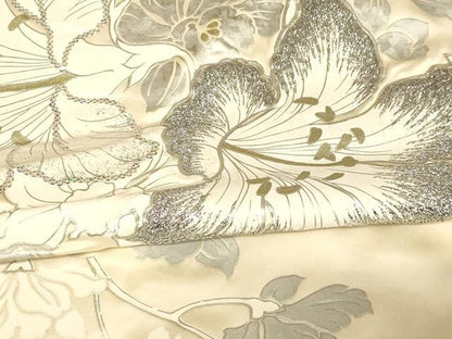 平和屋本店●IKKO　白打掛　白無垢　和装　婚礼　結婚式　花嫁　神社挙式　刺繍　枝花文　金糸　金銀彩　逸品　AABJ2802fw