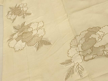 平和屋本店●白打掛　白無垢　和装　婚礼　結婚式　花嫁　神社挙式　総刺繍　牡丹文　逸品　AABJ2811fw