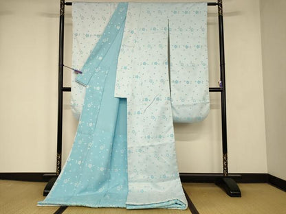 平和屋本店●お引きずり・お引き摺り・引き振袖　和装　結婚式　舞妓　芸妓　芸者　衣装　舞桜文　AABJ2831fw