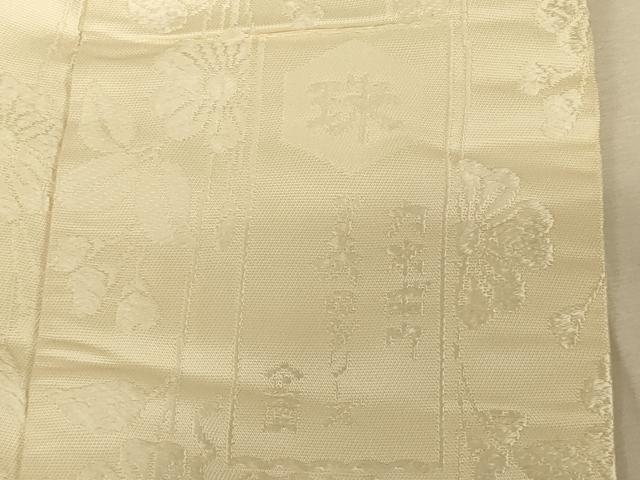 平和屋本店●白打掛　白無垢　和装　婚礼　結婚式　花嫁　神社挙式　唐織　飛鶴枝垂れ花流水文　逸品　AABJ2833fw