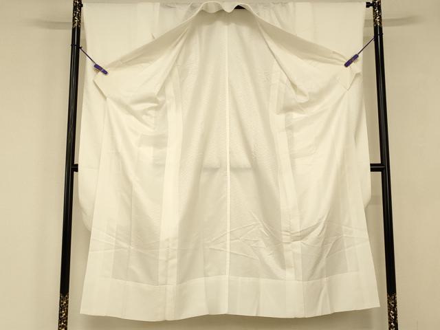 平和屋着物●振袖用長襦袢　無双仕立て　紗綾形地紋　正絹　逸品　AABJ2835fw