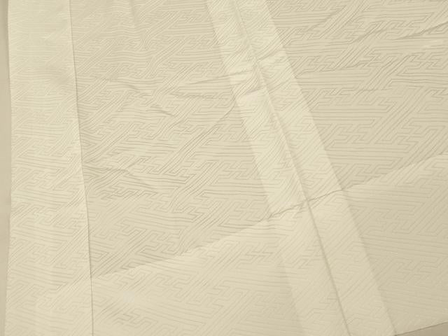 平和屋着物●振袖用長襦袢　無双仕立て　紗綾形地紋　正絹　逸品　AABJ2835fw