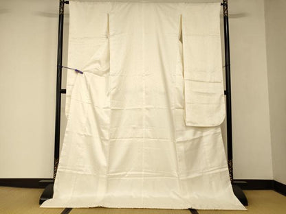 平和屋本店●掛下　打掛　和装　婚礼　花嫁　結婚式　神社挙式　紗綾形地紋　AABJ2850fw