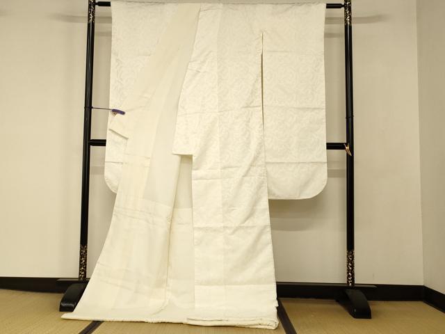 平和屋本店●掛下　打掛　和装　婚礼　花嫁　結婚式　神社挙式　飛鶴地紋　逸品　AABJ2857fw