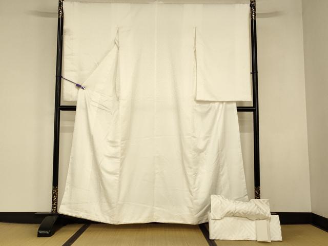 平和屋本店●掛下・つけ帯・小物セット　打掛　和装　婚礼　花嫁　結婚式　神社挙式　紗綾形地紋　逸品　AABJ2860fw