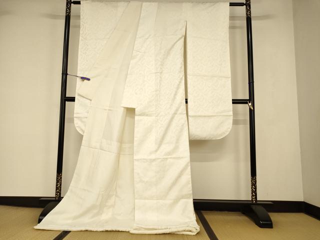 平和屋本店●掛下　打掛　和装　婚礼　花嫁　結婚式　神社挙式　飛鶴地紋　AABJ2865fw