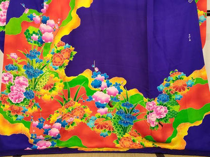 平和屋本店●お引きずり・お引き摺り・引き振袖　和装　結婚式　舞妓　芸妓　芸者　衣装　吉祥の香　暈し染め　金彩　逸品　AABJ2893fw