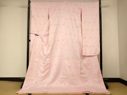 平和屋本店●掛下　打掛　和装　婚礼　花嫁　結婚式　神社挙式　舞桜文　AABJ2910fw