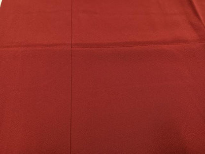平和屋着物●豪華振袖　色無地　紅鳶色　鈴乃屋扱い　正絹　逸品　AABJ2933ph