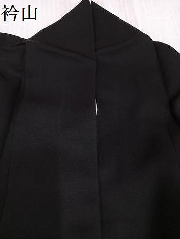 平和屋着物●豪華振袖　夜桜　暈し染め　黒地　金彩　正絹　逸品　AABJ2937ph