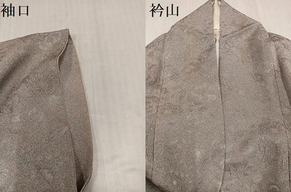 平和屋着物●上質な小紋　辻が花地紋　正絹　逸品　AABJ2939ph