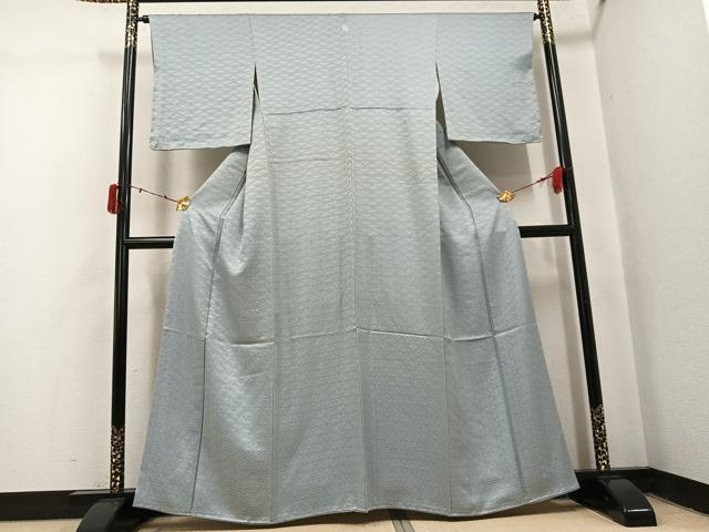 平和屋着物●上質な色無地　蕎麦切色　正絹　逸品　AABJ2946ph