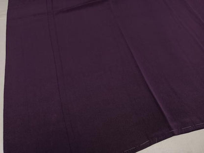 平和屋着物●上質な色無地　似せ紫色　正絹　逸品　AABJ2952ph