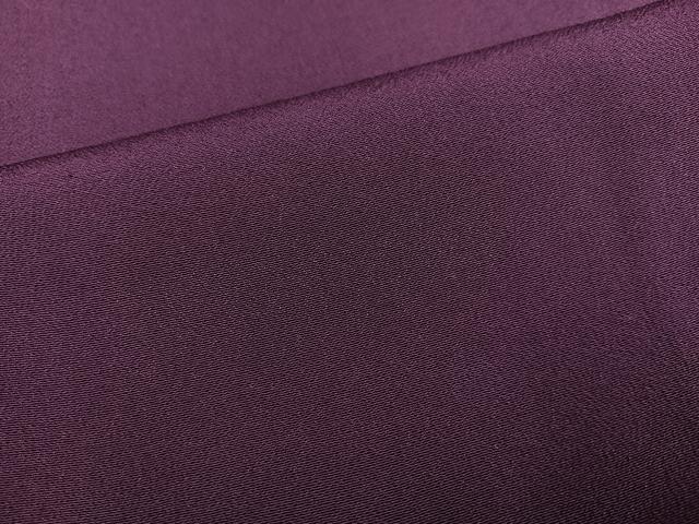 平和屋着物●上質な色無地　似せ紫色　正絹　逸品　AABJ2952ph