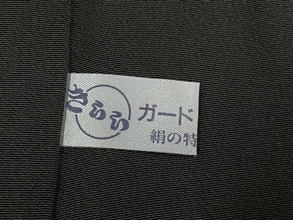 平和屋着物●訪問着　遠山草花文　暈し染め　正絹　逸品　AABJ2953ph