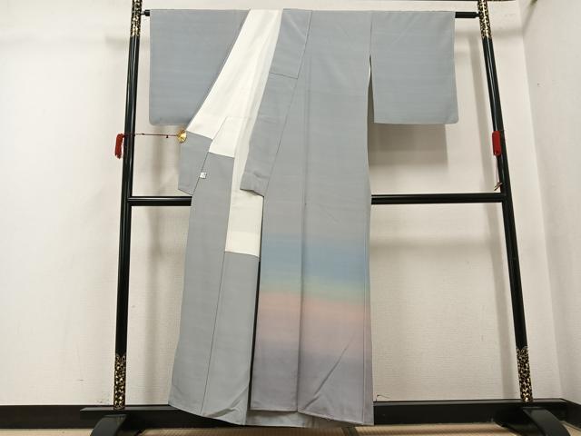 平和屋着物●豪華色留袖　作家物　霞文　暈し染め　健勝苑扱い　正絹　逸品　未使用　AABJ2957ph
