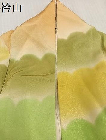 平和屋着物●訪問着　雲重ね文　正絹　逸品　AABJ2966ph