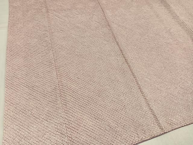 平和屋着物●大変加工の良い総絞り小紋　正絹　逸品　未使用　AABJ2967ph