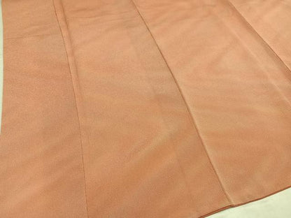 平和屋着物●上質な小紋　霞文　暈し染め　鬼しぼ縮緬　正絹　逸品　AABJ2982ph
