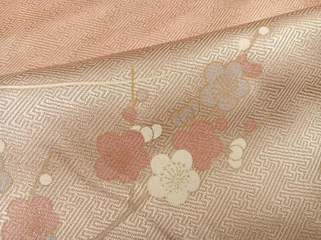 平和屋着物●訪問着　流水花車文　暈し染め　金彩　正絹　逸品　AABJ2991ph