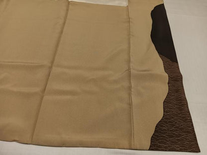 平和屋着物●訪問着　勘九郎　霞芝文　正絹　逸品　AABJ2995ph