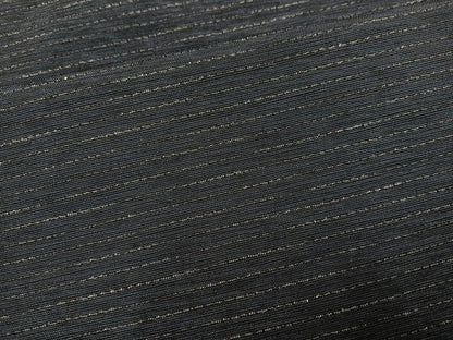 平和屋着物●男性　紬　横段文　正絹　逸品　AABJ2997ph