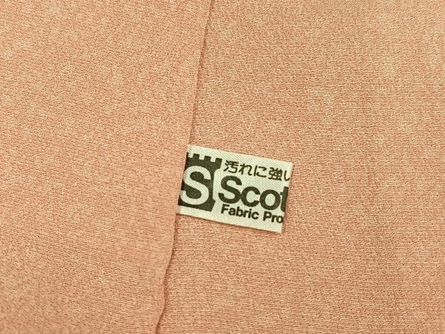 平和屋着物●京友禅の第一人者　松井青々　訪問着　駒刺繍　遠山風景松文　金彩　正絹　逸品　AABJ2998ph